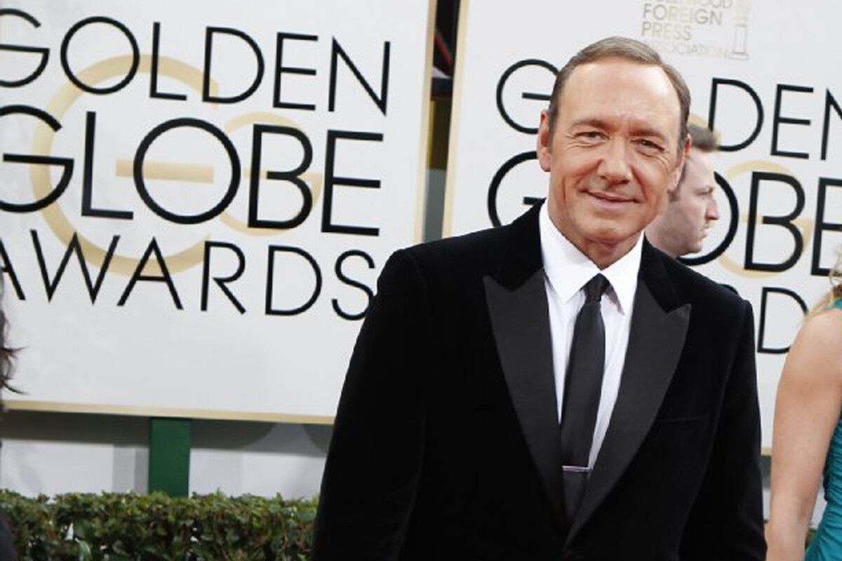 On his "House of Cards" success: "You don't let those things affect you," he said on the red carpet before Sunday's telecast. "It shows that where there's an audience, the platform doesn't matter anymore. They want stories, they're dying for stories. No wonder so many contenders are jumping into the fray. If you wanna compete, you've got to get into the original content game."
