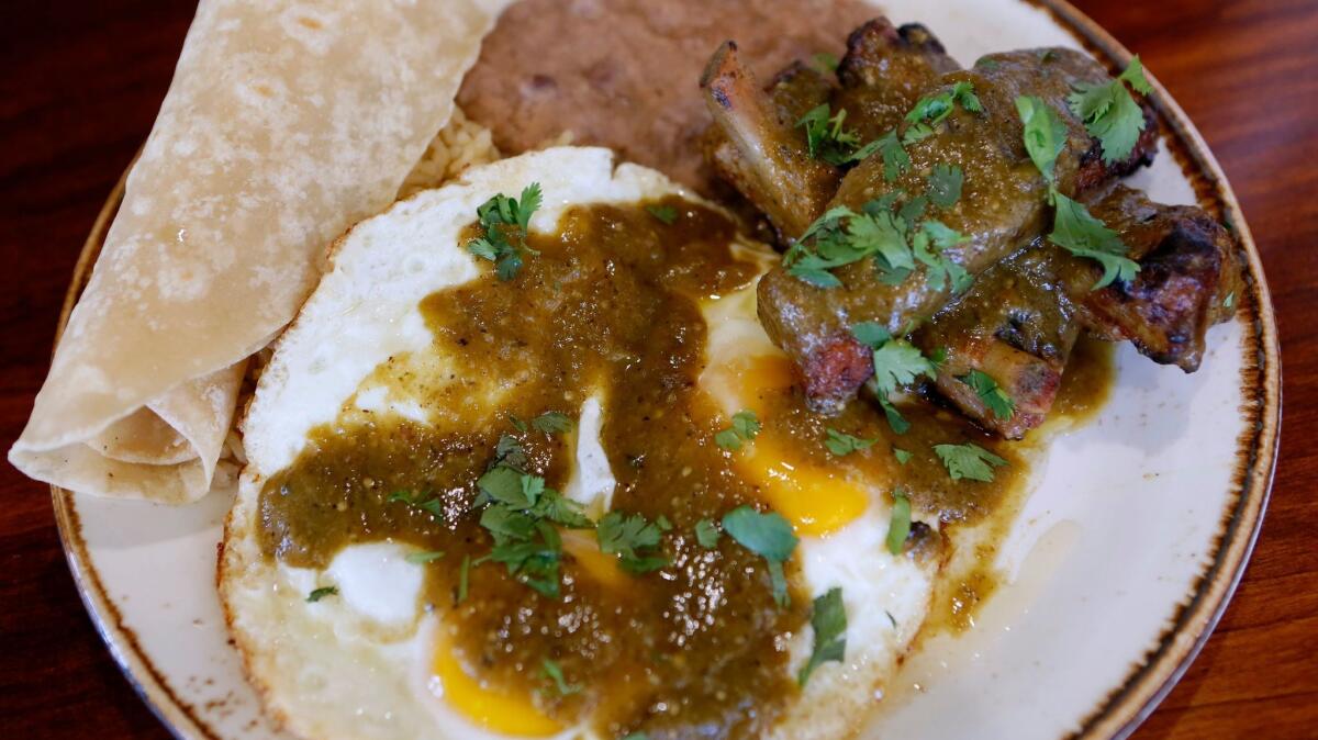 Huevos Rancheros, as featured in Bill Esparza's new book, "L.A. Mexicano, Recipes, People and Places"