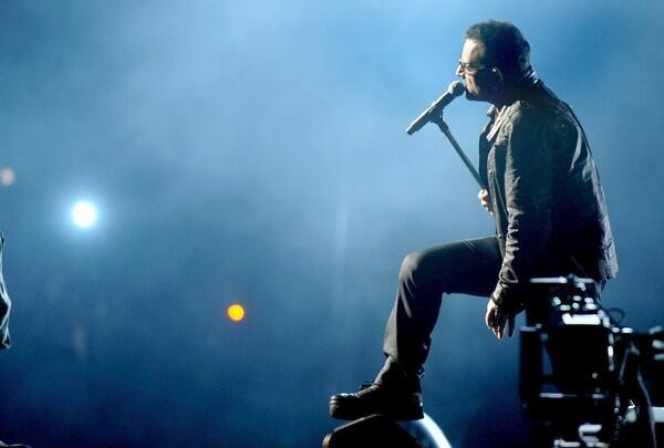 Bono guided the band and nearly 100,000 fans through a concert that was sometimes a sing-along and sometimes a dance party.