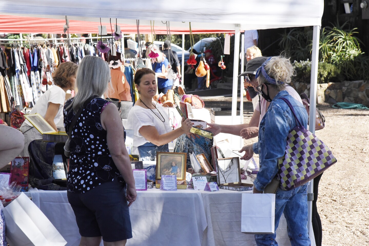 The Fair provides craft artisans an opportunity to show their wares
