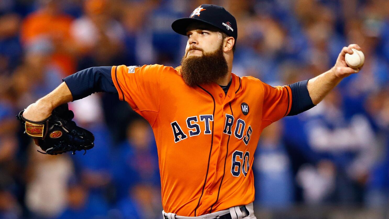 How Dallas Keuchel and other bearded Astros (and Dodgers) would