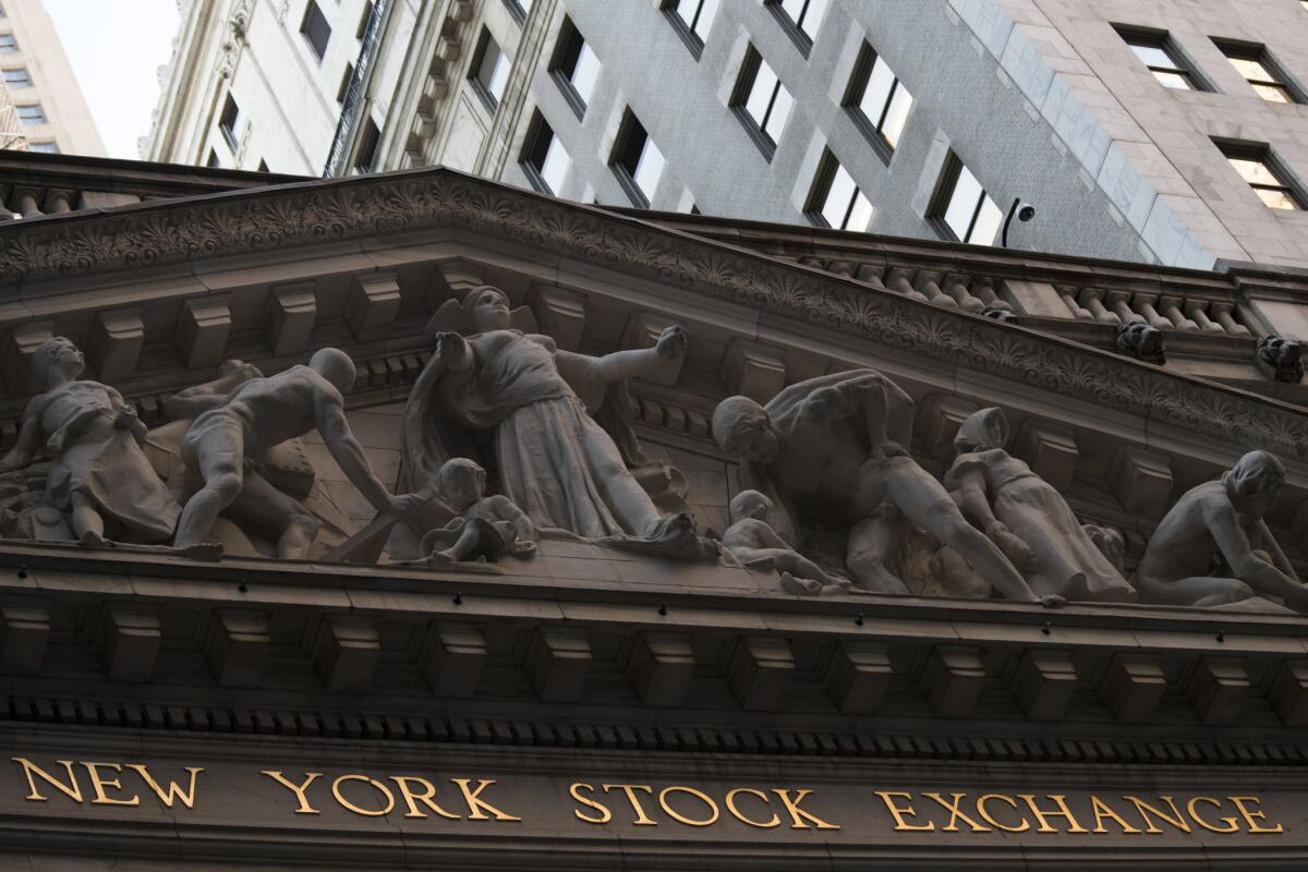 The New York Stock Exchange on Oct. 25.