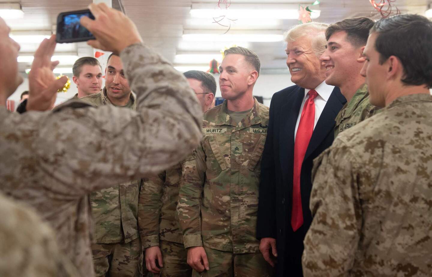President Trump in Iraq