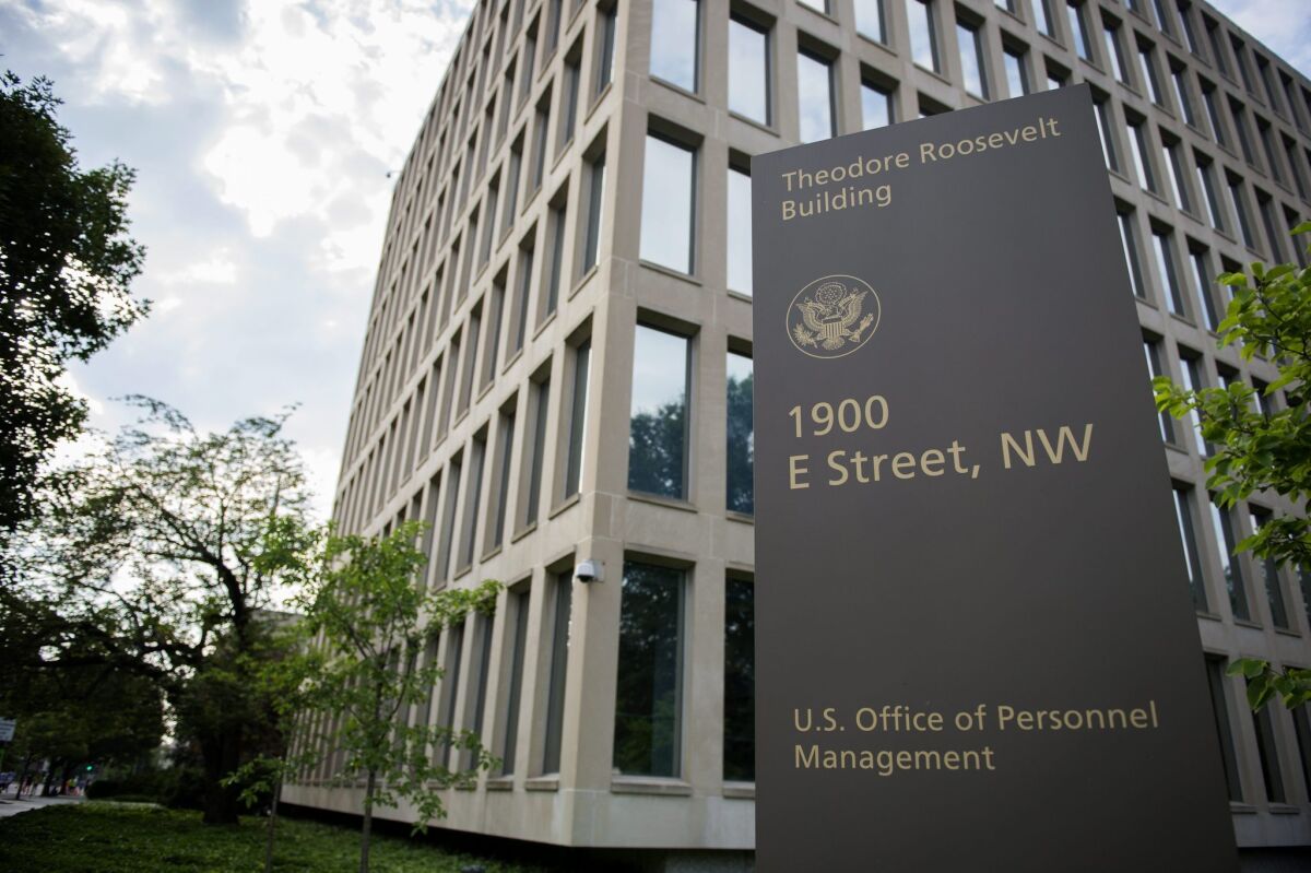 The Office of Personnel Management building in Washington. The OPM announced Thursday that personal data of 25 million people were stolen.