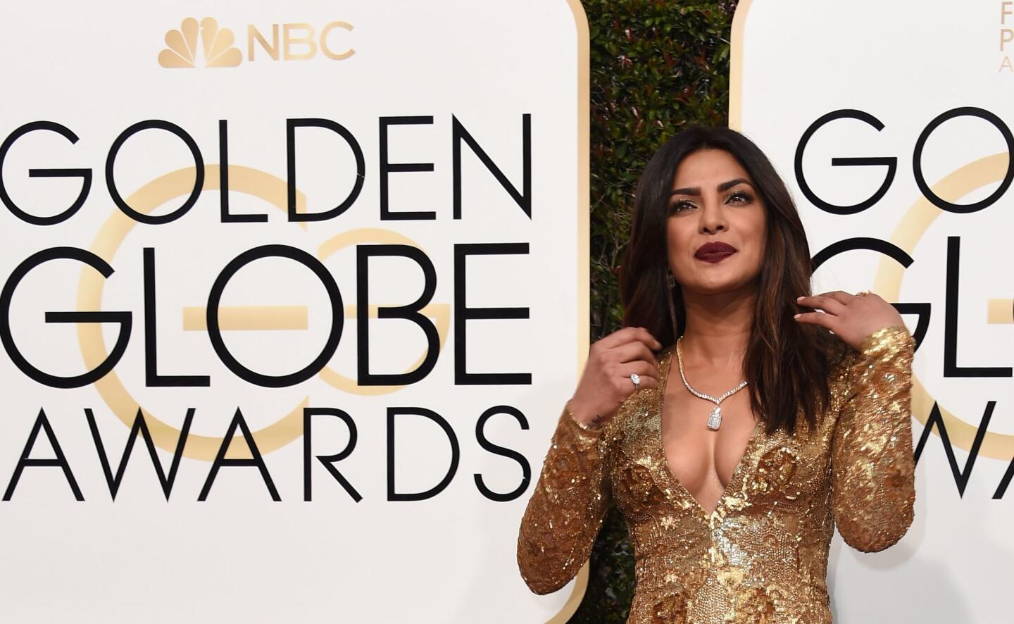 Golden Globe arrivals