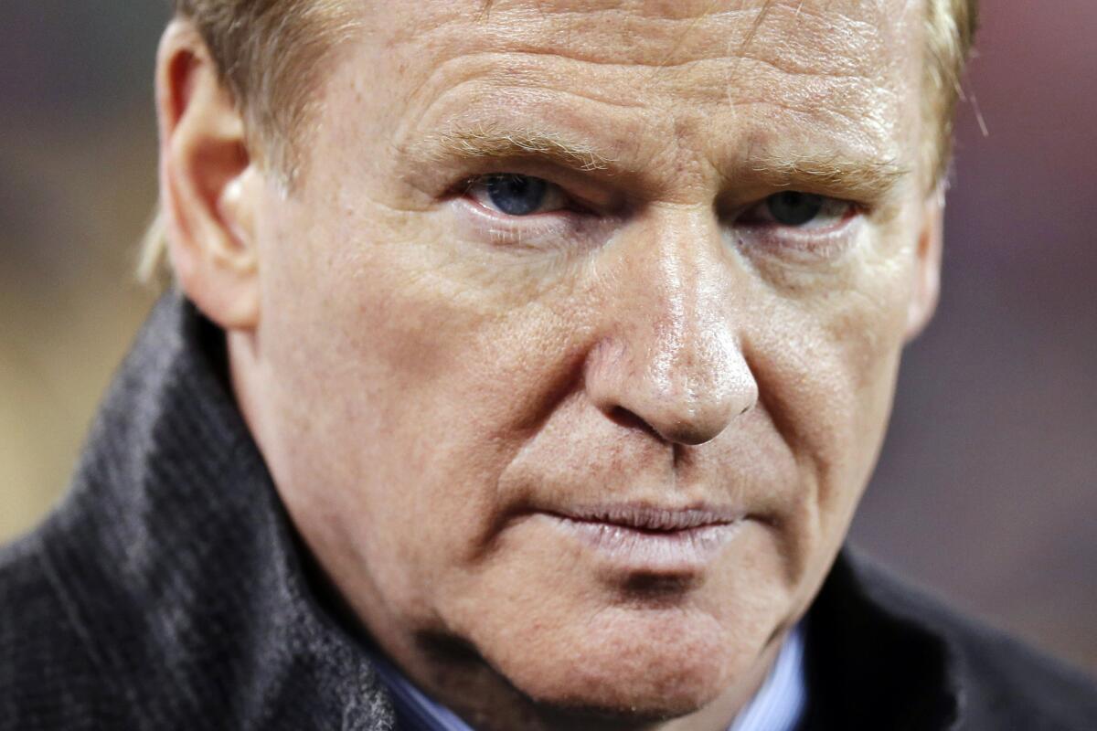 NFL Commissioner Roger Goodell: Is his phalanx of house-trained reporters falling away?