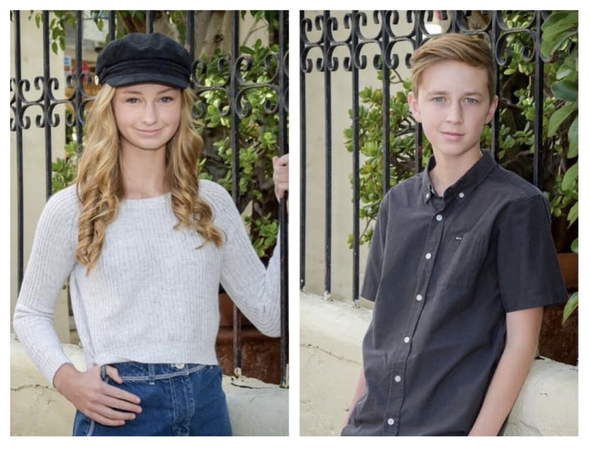 Makenna and Carson Doan created Mighty Masks to sew masks for healthcare workers in their community.