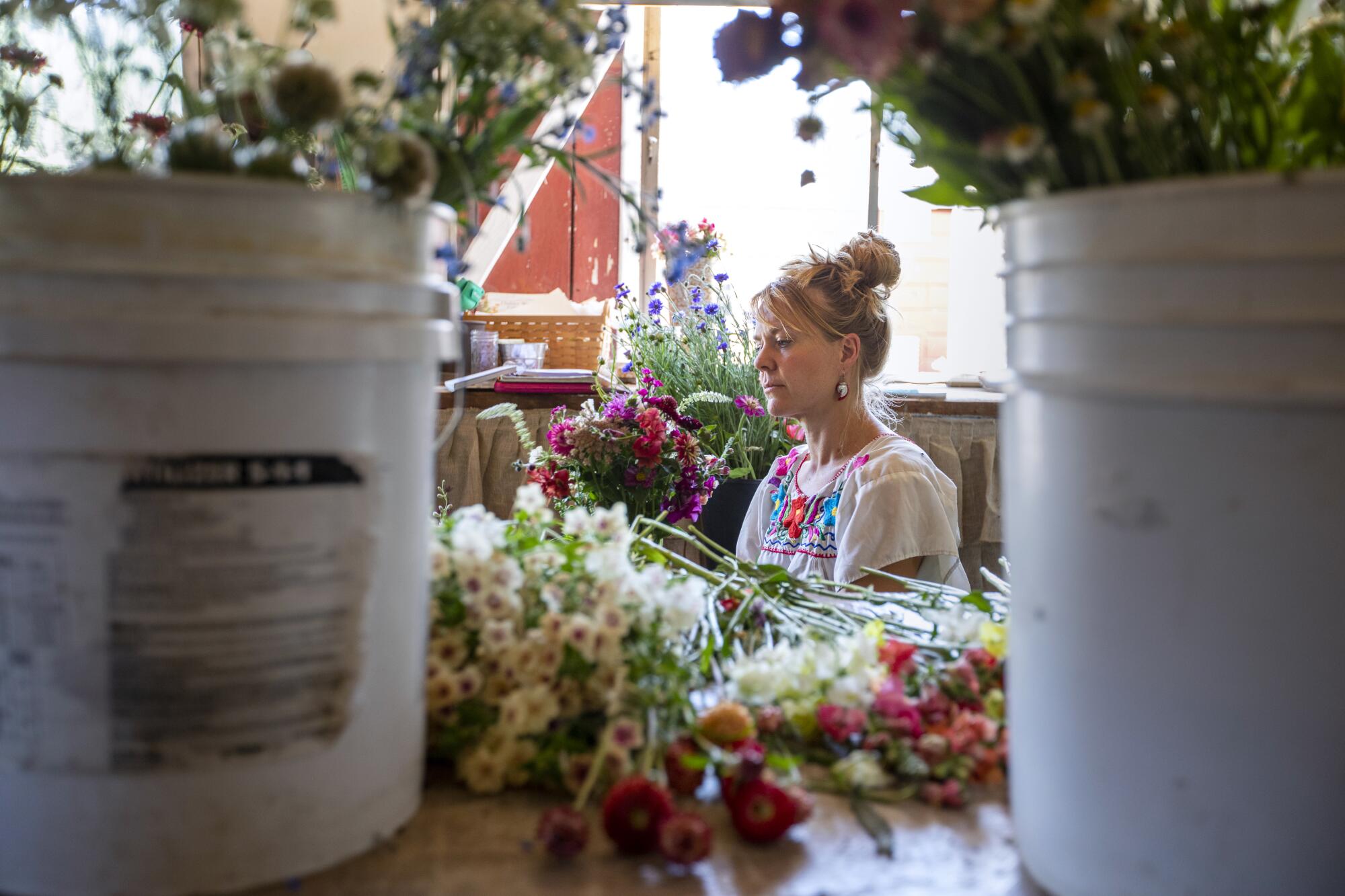 Kjessie Essue is co-owner of Barn Swallow Gardens and a former Peace Corps volunteer.