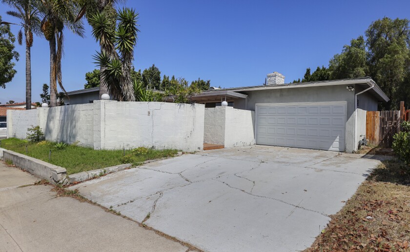This three-bedroom home is owned by Invitation Homes and rents for $3,585 a month on L Street in Chula Vista.