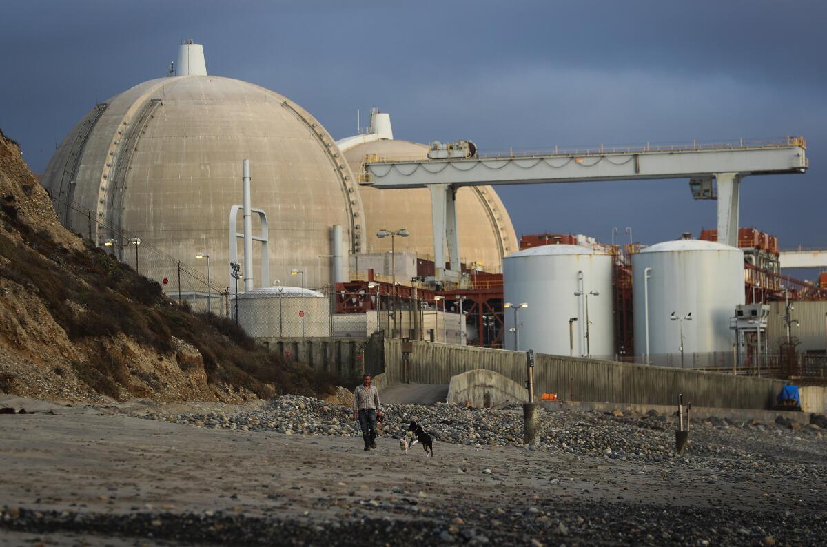 The San Onofre Nuclear Generating Station.