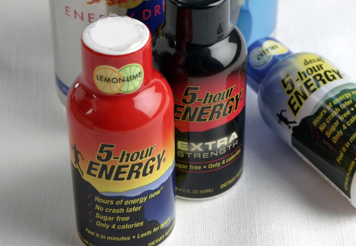 Federal officials say 11 people conspired to manufacture and distribute counterfeit 5-Hour Energy drinks.