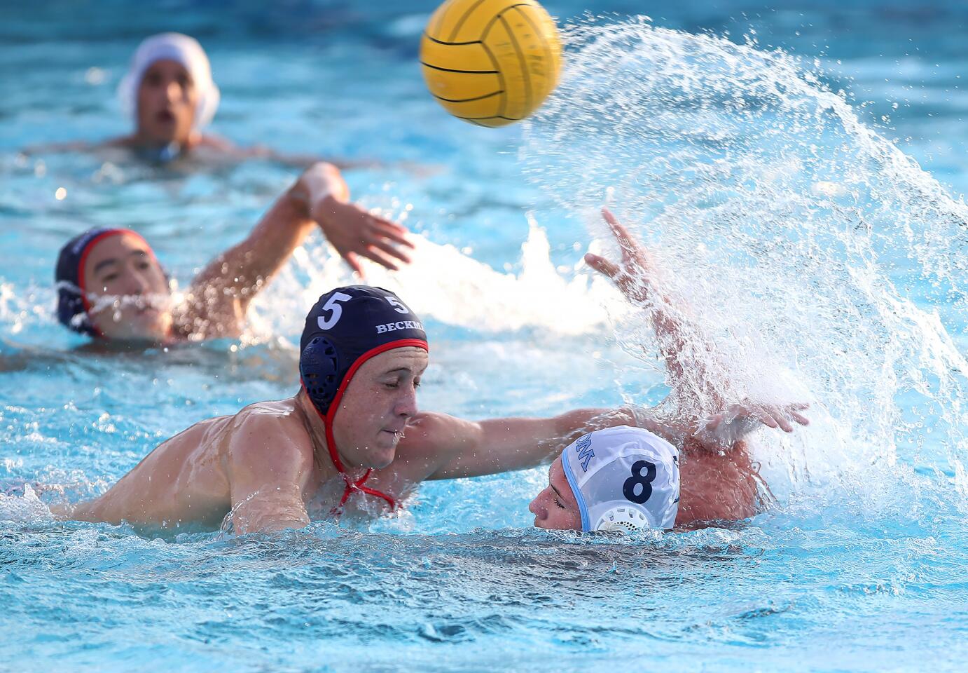 Photo Gallery: Corona del Mar vs. Beckman in boys’ water polo