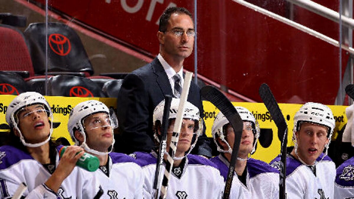 John Stevens served as the Kings' interim coach before Darryl Sutter was hired.