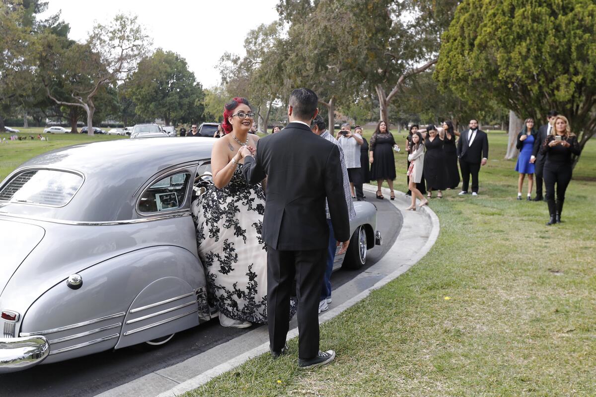 Wedding at Fairhaven Memorial Park and Mortuary