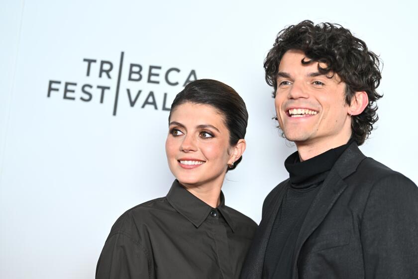 NEW YORK, NEW YORK - JUNE 12: (L-R) Emily Bader and Edward Bluemel attend Prime Video x "My Lady Jane" screening and Q&A at the Tribeca Film And TV Festival at SVA Theatre on June 12, 2024 in New York City. (Photo by Roy Rochlin/Getty Images for Prime Video)