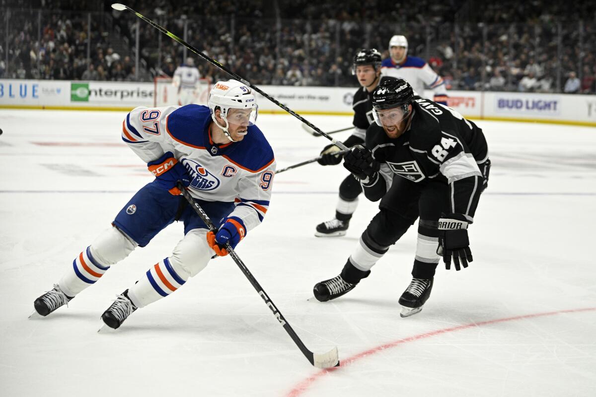 Oilers' Leon Draisaitl, not Connor McDavid, shines in loss to