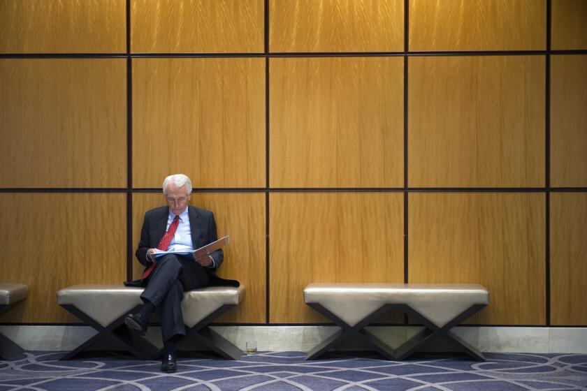 Wants to bring his constituents health insurance and deny them same-sex marriage: Kentucky Democratic Gov. Steve Beshear, during a break at a recent National Governors Assn. meeting.