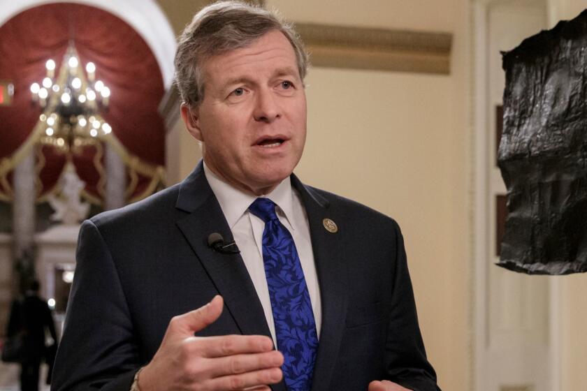 FILE - In this March 23, 2017, file photo, Rep. Charlie Dent, R-Pa., speaks on Capitol Hill in Washington. Dent said in a Tuesday, April 17, 2018, statement that he'll resign from Congress in the coming weeks but didn't give a precise departure date, after the seven-term lawmaker and leader of an influential caucus of GOP moderates announced Sept. 7, 2017, he wouldn't seek re-election in 2018. (AP Photo/J. Scott Applewhite, File)