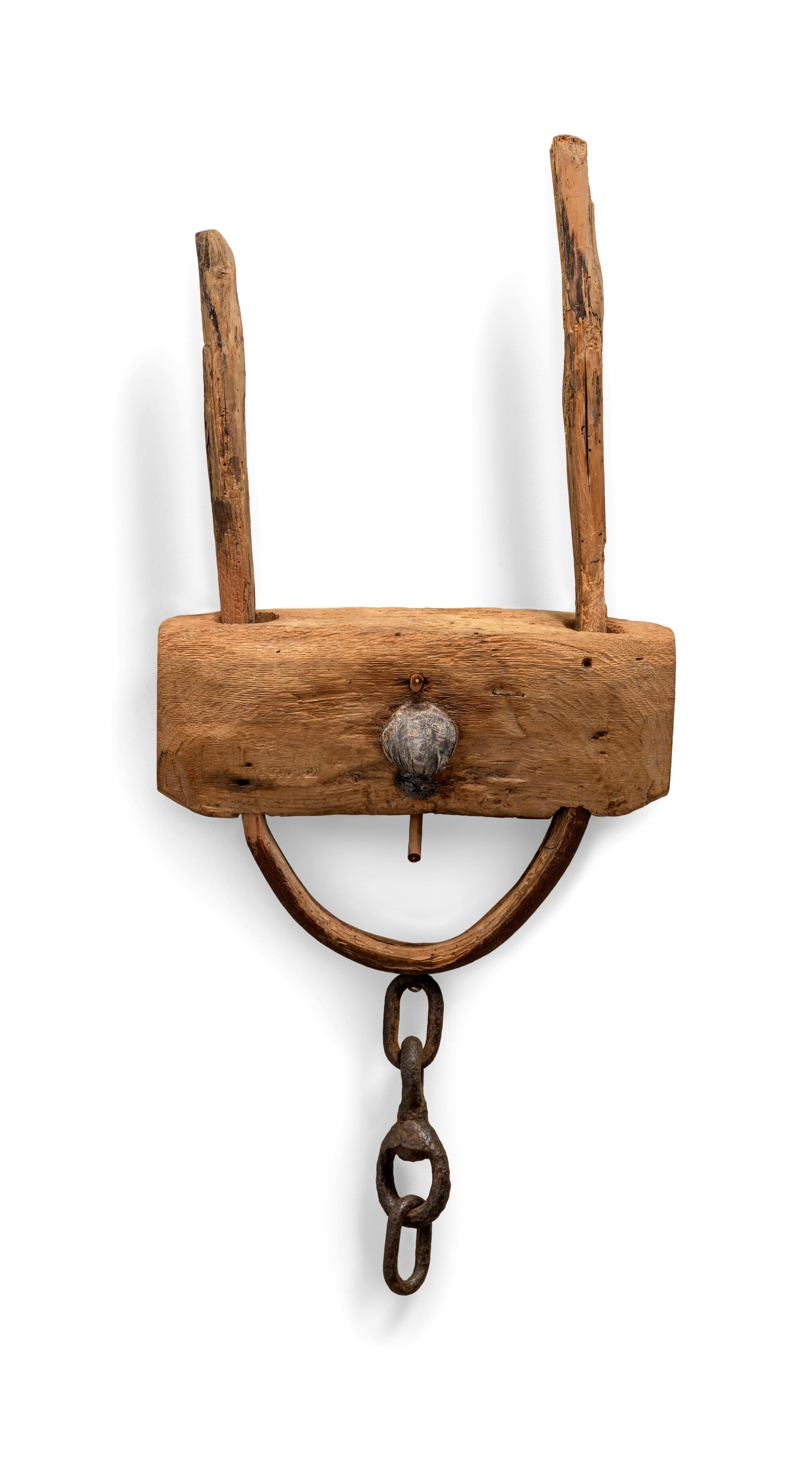 John Outterbridge, “Asafetida Yoke,” 2008.