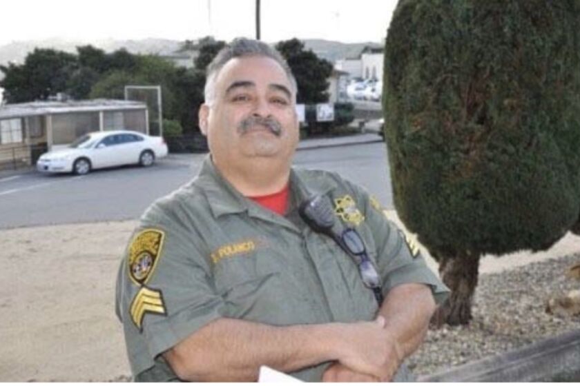 San Quentin Correctional Sgt. Gilbert Polanco who died after getting COVID-19 on the job
