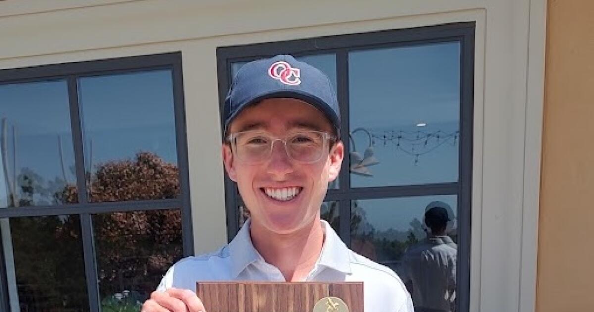 Max Emberson d’Oaks Christian remporte le titre de golf de la section Sud