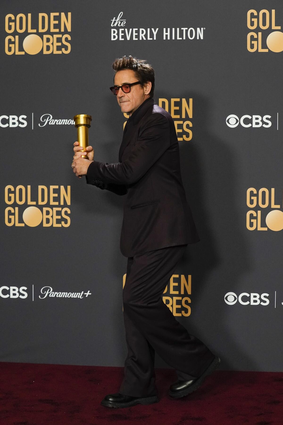 Robert Downey Jr. se llevó el premio a actor secundario por su actuación en la cinta "Oppenheimer".