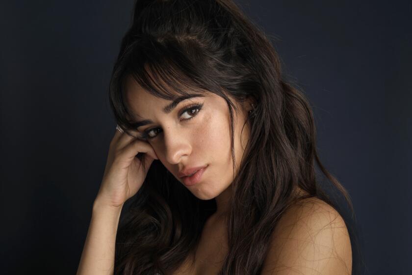 NEW YORK, NEW YORK—NOV. 25, 2019--American-Cuban singer-songwriter Camila Cabello photographed in Burbank, CA on Nov. 25, 2019. (Carolyn Cole/Los Angeles Times)