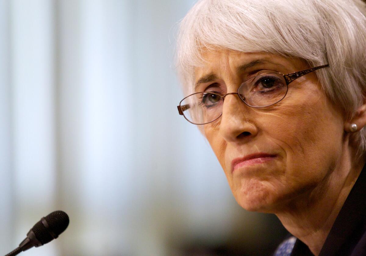 Undersecretary of State for Political Affairs Wendy Sherman testifies on Capitol Hill in Washington on Oct. 3.