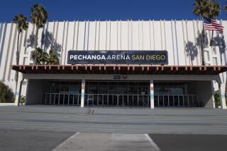 San Diego, CA - January 26: The Pechanga Arena on Wednesday, Jan. 26, 2022 in San Diego, CA., where five teams are competing to redevelop the property. (Nelvin C. Cepeda / The San Diego Union-Tribune)