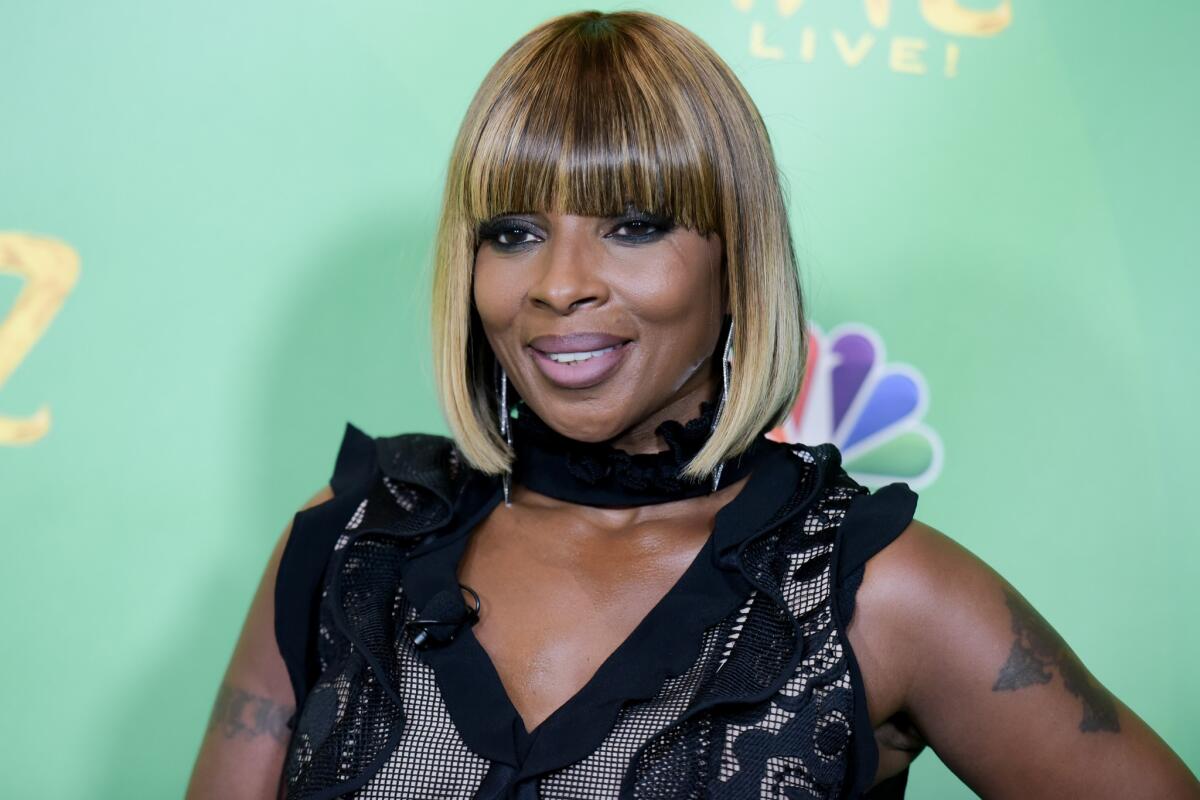Two clips teasing a Mary J. Blige interview of Hillary Clinton were released Tuesday.
