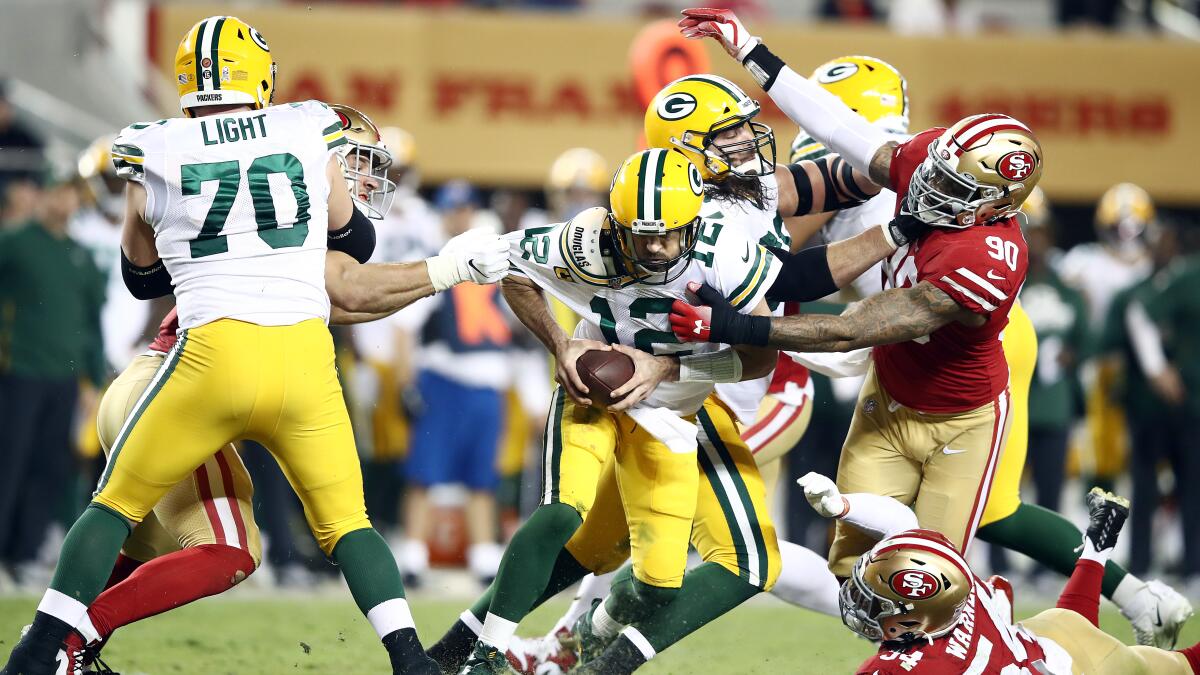 49ers at packers