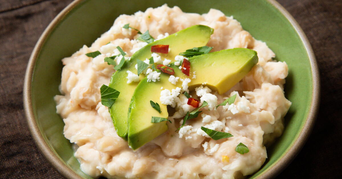 Pati Jinich’s earthy and forgiving chile de árbol refried beans