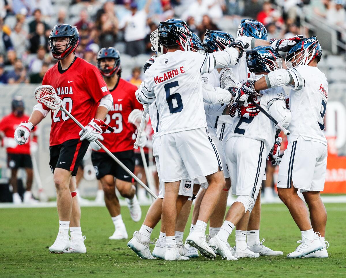 United States opens World Lacrosse Championship with 75 win over