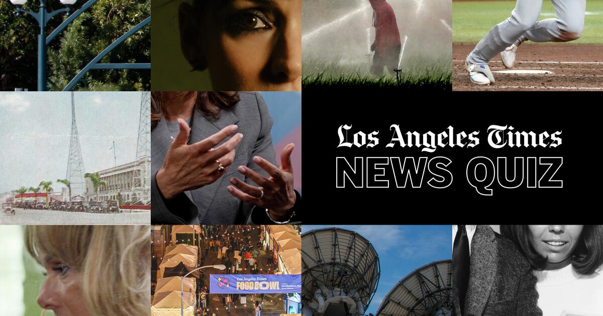 Looking for the LA Times crossword? Check out our current events quiz first