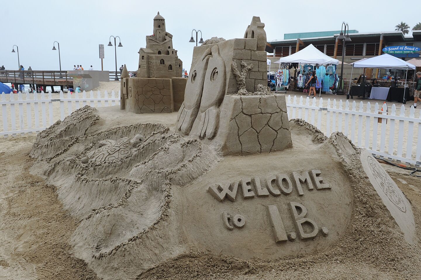 Attendees at the Sun and Sea Festival enjoyed a parade, sandcastle sculptures, music, food and more in Imperial Beach on Saturday, July 13, 2019.