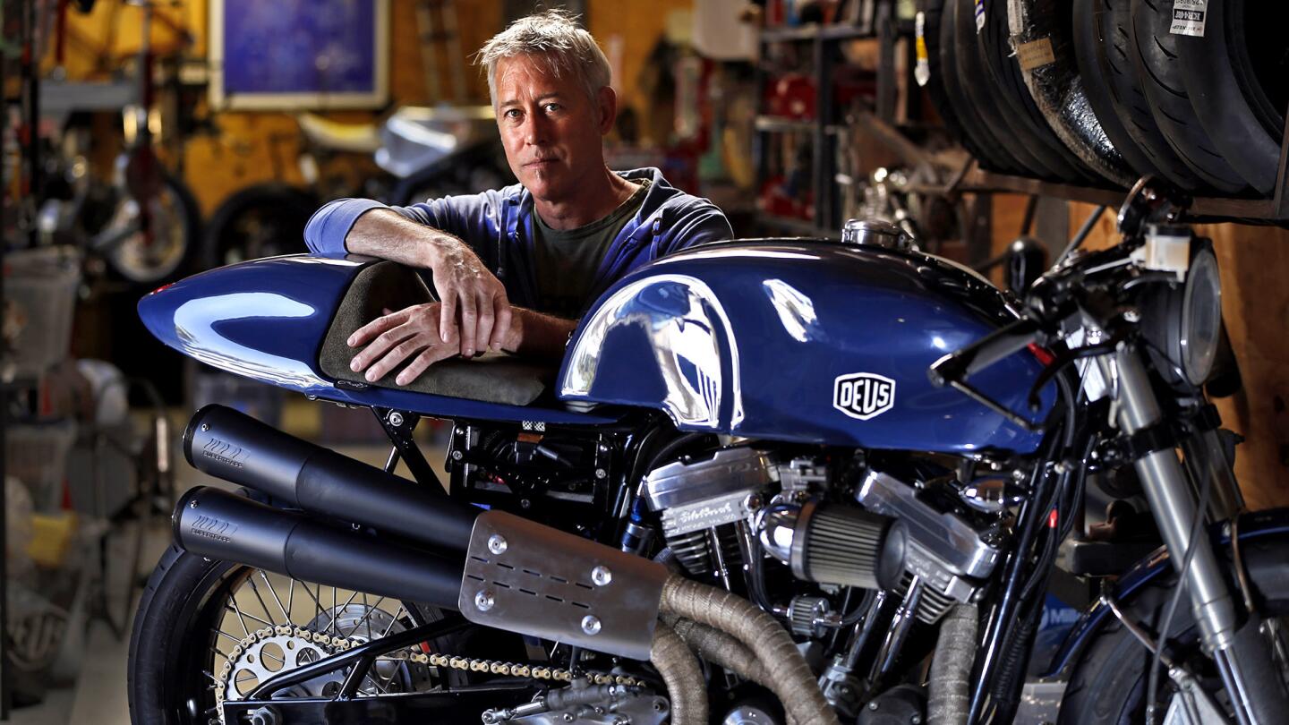 Michael Woolaway has given lifestyle brand Deus Ex Machina the reputation for building the nation's finest custom-made motorcycles.