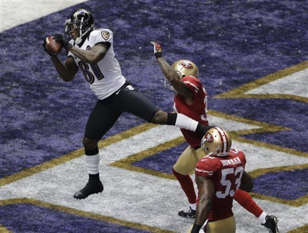 Ravens take 7-0 lead over 49ers in Super Bowl - The San Diego