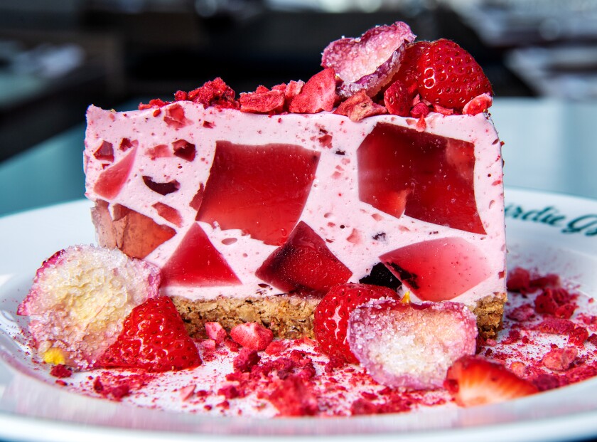 Birdie G’s rose petal pie
