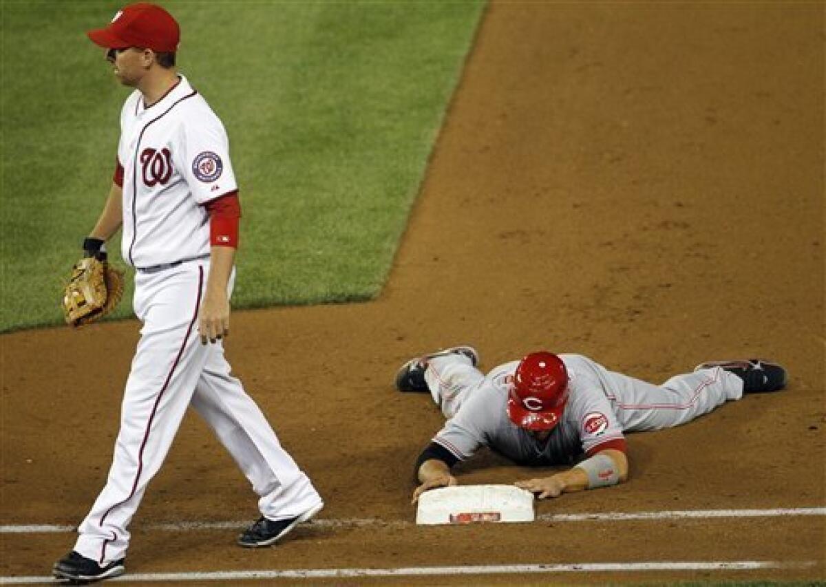 Washington Nationals Win 2-1 Over Cincinnati Reds On Jayson Werth