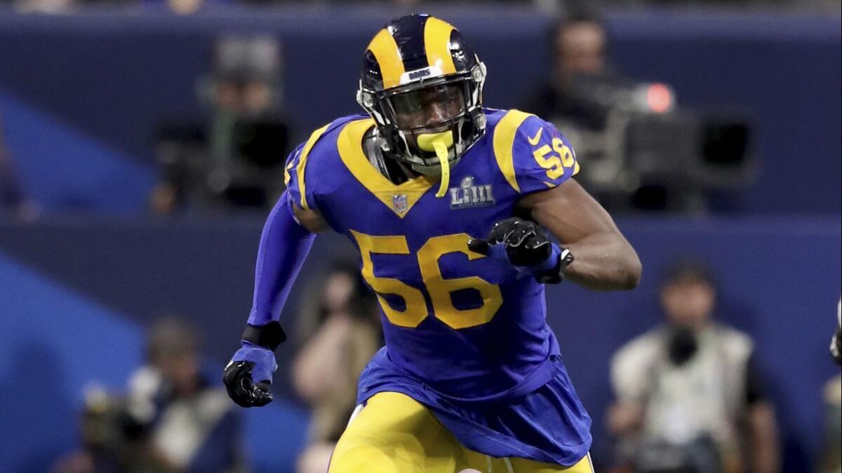 Rams linebacker Dante Fowler Jr. could be a prime candidate for the team's non-exclusive franchise tag.