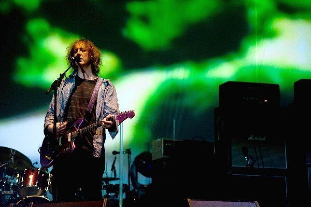 Kevin Shields of My Bloody Valentine performs at the Coachella Festival in April 2009.