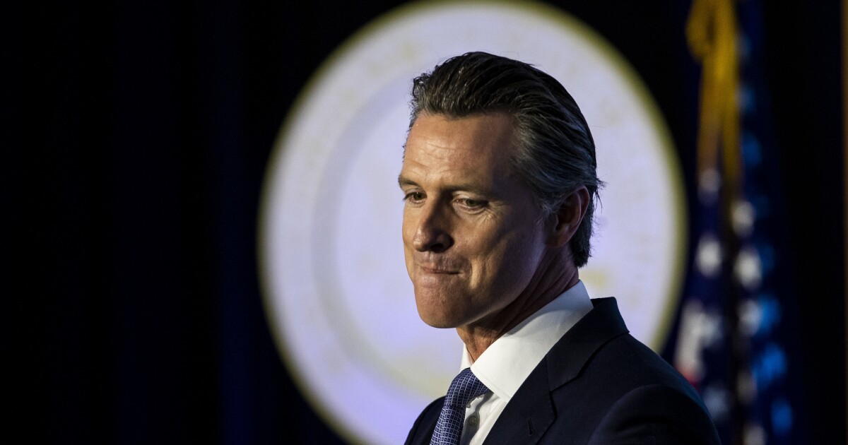 Editorial: Newsom can't have it both ways on California water - Los Angeles Times