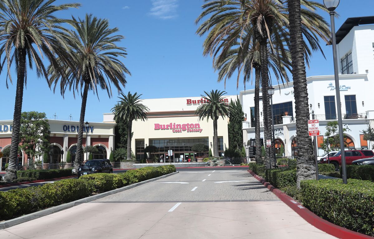 The Burlington Coat Factory store at the Bella Terra mall on Tuesday.