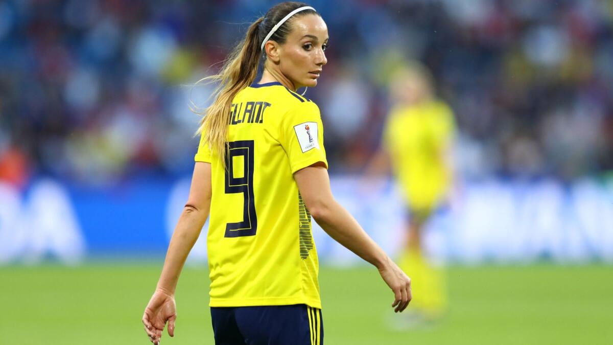 While Sweden has had six players score in the Women's World Cup, Kosovare Asllani is their only player with multiple goals.