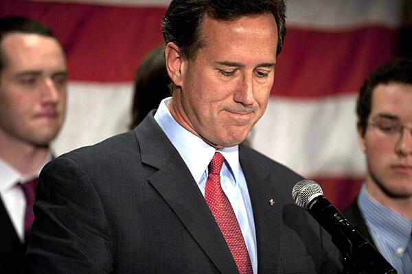 Rick Santorum drops out of the race
