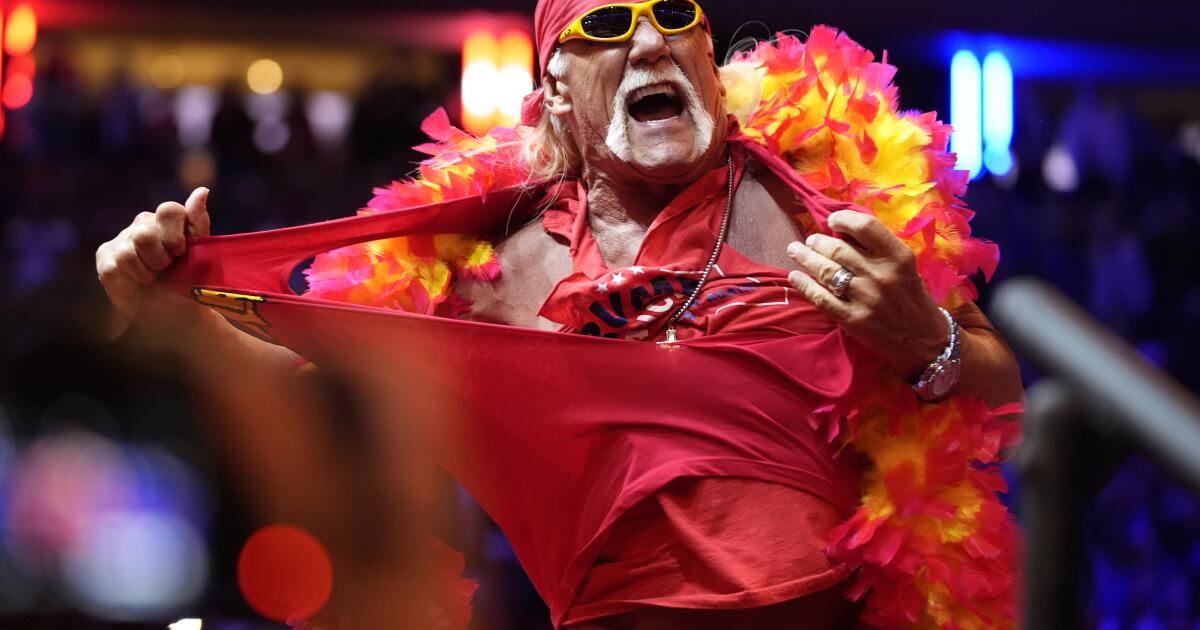 Hulk Hogan got booed out of the building on WWE's Netflix debut