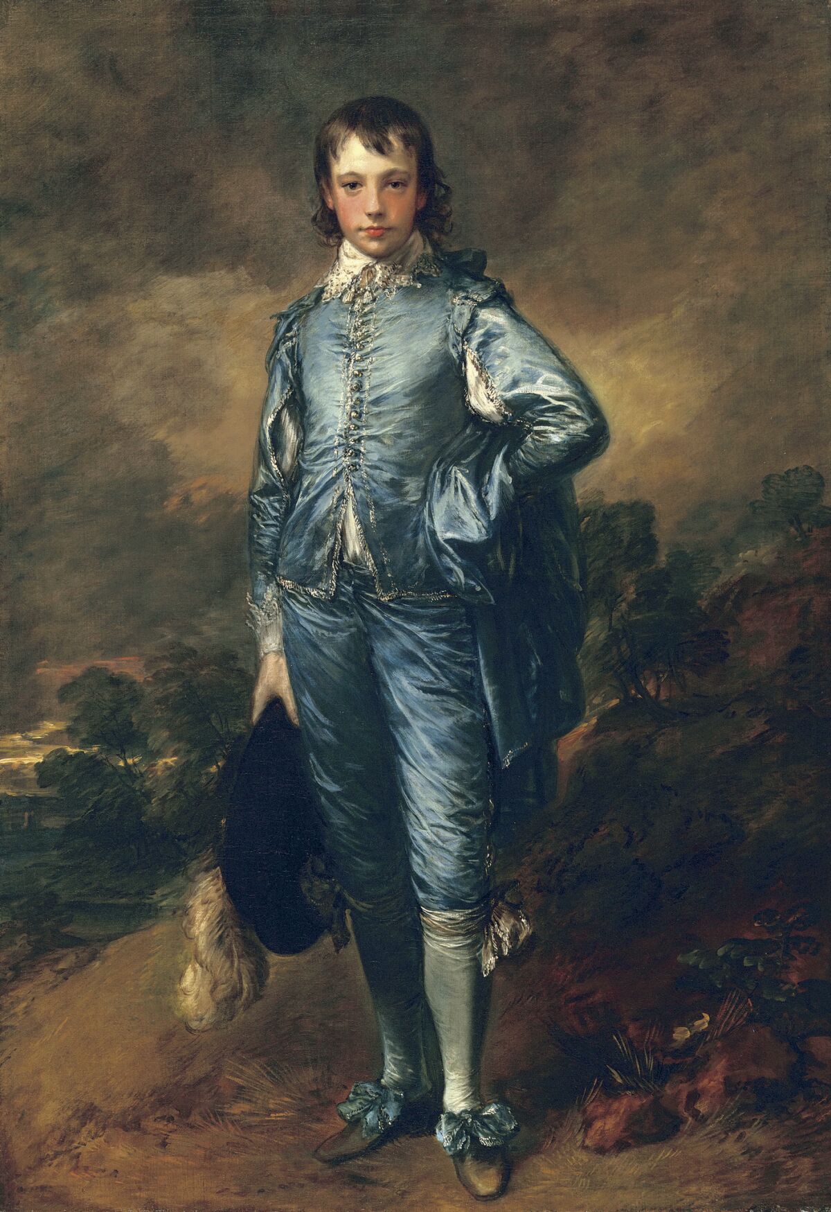 Thomas Gainsborough’s portrait “The Blue Boy.” 