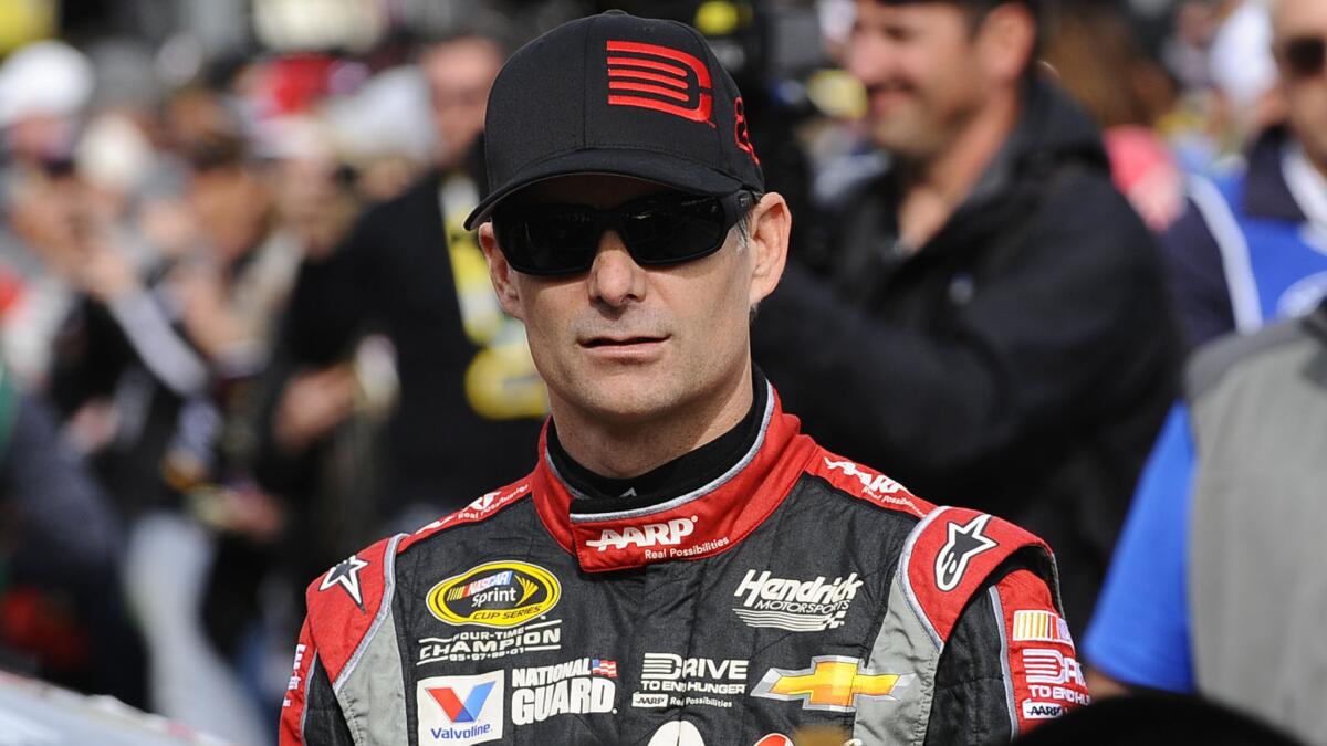 NASCAR Sprint Cup driver Jeff Gordon before Sunday's race at Texas Motor Speedway.