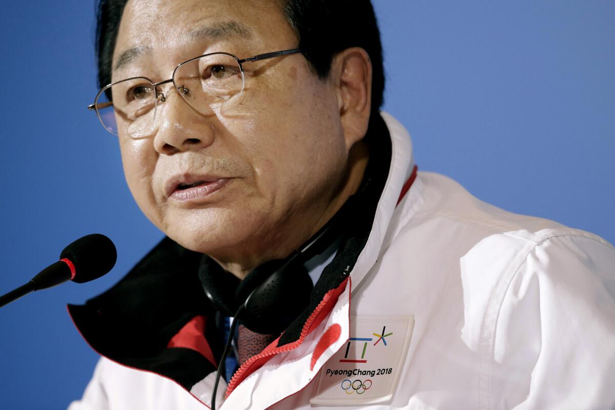 Kim Jin-sun, president of the PyeongChang Organizing Committee for the 2018 Winter Olympics, has resigned.