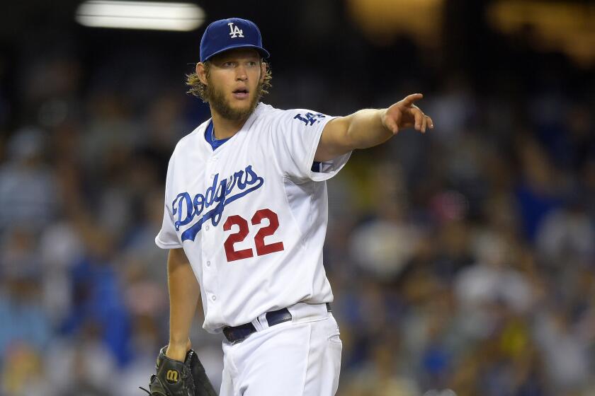 Dodgers pitcher Clayton Kershaw was snubbed as National League All-Star starter for the second straight year.